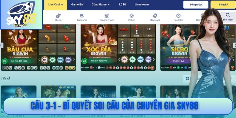 Xóc Đĩa Online Minh Bạch, Dễ Thắng Với Dealer Chuyên Nghiệp 4 Cầu 3-1 - Bí quyết soi cầu của chuyên gia SKY88