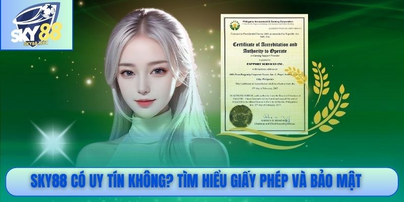SKY88 Có Uy Tín Không? 5 Bằng Chứng Có Thể Kiểm Chứng 2 SKY88 có uy tín không? Tìm hiểu giấy phép và bảo mật